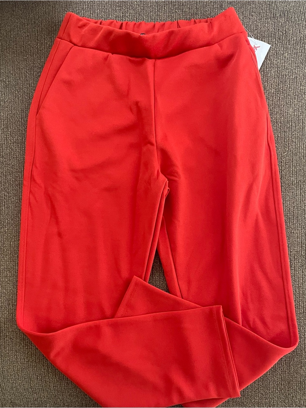 NWT Women’s Zara Pull On Pants Size S ~ Orange
